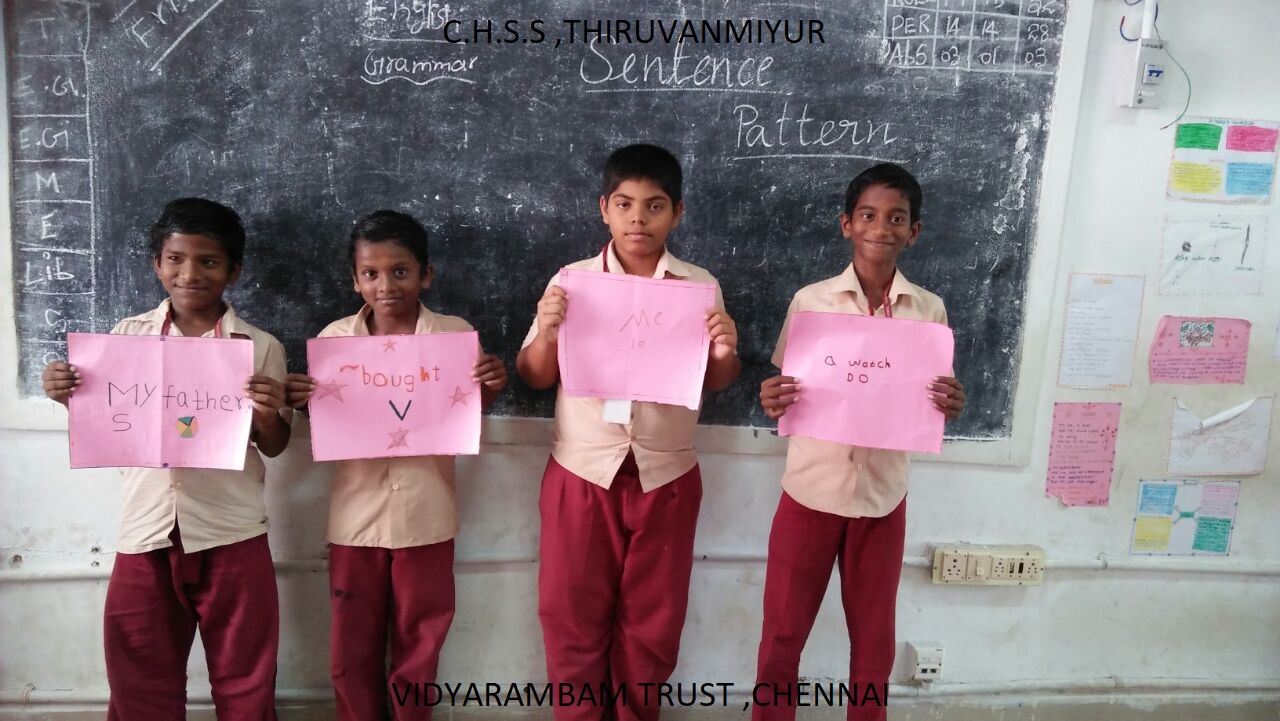 CHSS Thiruvanmiyur English class
